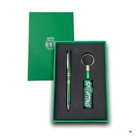 Conjunto Sporting CP Porta Chave + Esf.
