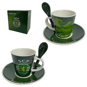 Conjunto café Sporting CP