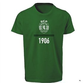 T-Shirt Sporting CP Algodão "1906" Criança