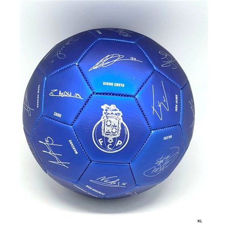 Bola FC Porto Assinaturas Azul