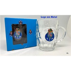 Caneca Cerveja Vidro FC Porto 0,55CL