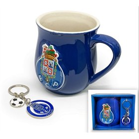 Conjunto Caneca Stone + Porta Chave FC Porto