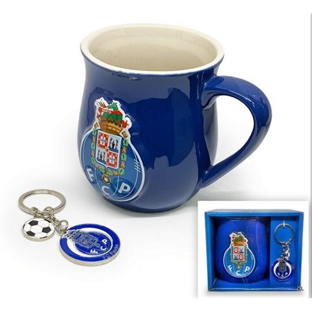 Conjunto Caneca Stone + Porta Chave FC Porto