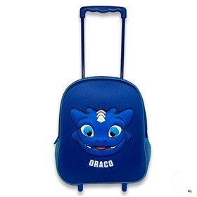 Mochila FC Porto 3D Draco c/Rodas 31cms (Pre Escolar)