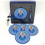 Conjunto Bases p/Copos + Saca Rolhas FC Porto