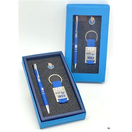 Conjunto Esfer. +Porta Chave +Pin FC Porto