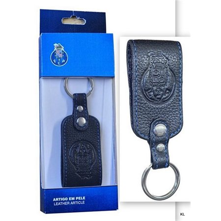 Porta Chave FC Porto em Pele