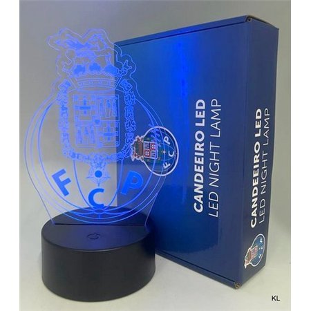 Candeeiro LED FC Porto 21cms