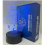 Candeeiro LED FC Porto 21cms