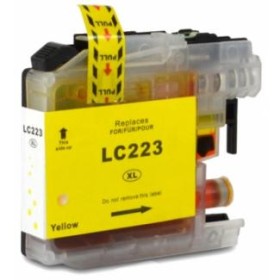Brother LC223/LC221 Tinteiro Amarelo - Compatível Brother LC223/LC221 Tinteiro Amarelo - Compatível