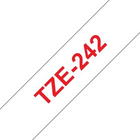 Brother TZe242 Cinta Laminada de Etiquetas - Compatível