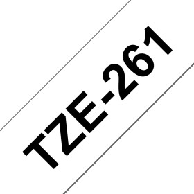 Brother TZe261 Cinta Laminada de Etiquetas - Compatível Brother TZe261 Cinta Laminada de Etiquetas - Compatível