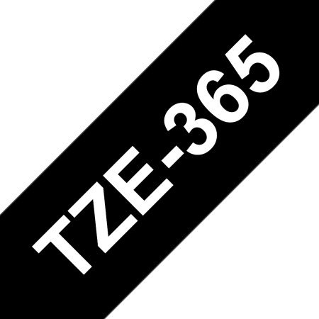 Brother TZe365 Cinta Laminada de Etiquetas - Compatível