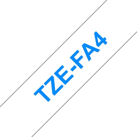 Brother TZeFA4 Cinta Textil de Etiquetas - Compatível