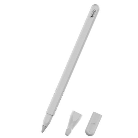 Capa Silicone Branca P/ Caneta Apple Pencil 2