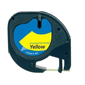 Dymo LetraTag S0721620 Cinta de Etiquetas para Rotuladora - Compatível Dymo LetraTag S0721620 Cinta de Etiquetas para Rotuladora - Compatível