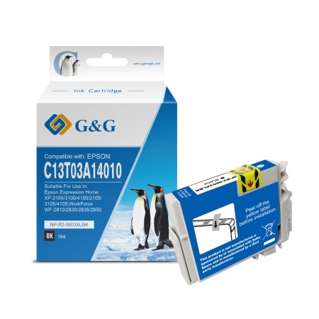 Epson 603XL Tinteiro Preto Pigmentado - G&G