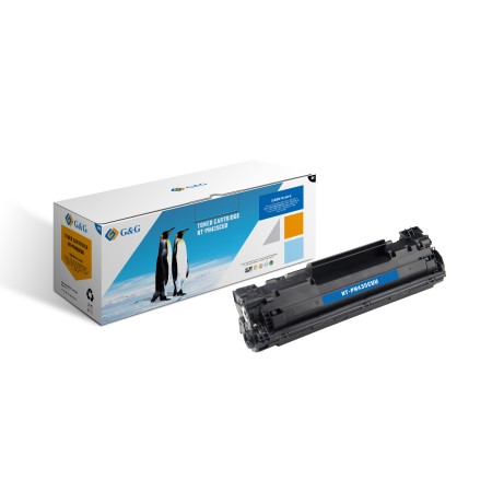 HP CE285A/CE278A/CB435A/CB436A Toner Preto - G&G