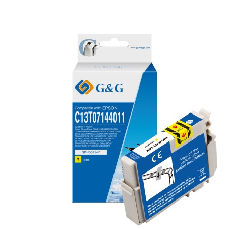 Epson T0714/T0894 Tinteiro Amarelo - G&G