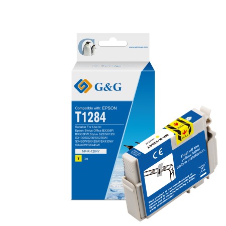 Epson T1284 Tinteiro Amarelo - G&G