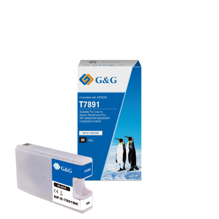 Epson T7891/T7901/T7911 Tinteiro Preto - G&G