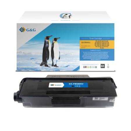 Brother TN3130/TN3170/TN3230/TN3280 Toner Preto - G&G