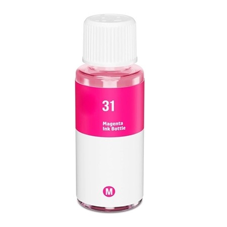 HP 31 Magenta Garrafa de Tinta - Compatível