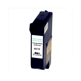 HP 45/15 Tinteiro Preto Pigmentado - Compatível HP 45/15 Tinteiro Preto Pigmentado - Compatível