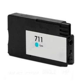 HP 711 Tinteiro Cyan - Compatível HP 711 Tinteiro Cyan - Compatível