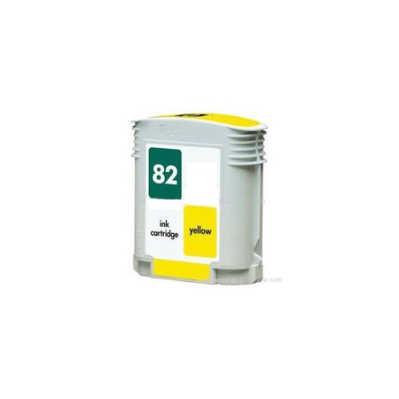 HP 82 Tinteiro Amarelo - Compatível