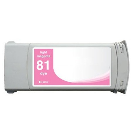 HP 81 Tinteiro Magenta Light - Compatível