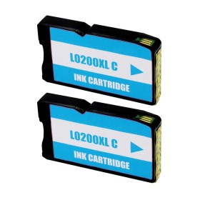 Lexmark 200XL Cyan Pack 2 Cartuchos de Tintas - Compatível