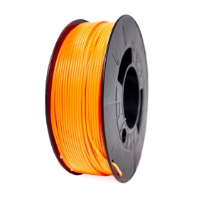 Filamento 3D PLA, Diâmetro 1.75mm, Bobina 1kg, Laranja Fluorescente - Compatível