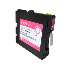 Ricoh GC31M Tinteiro Magenta Pigmentado - Compatível Ricoh GC31M Tinteiro Amarelo Pigmentado - Compatível
