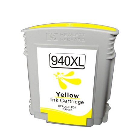 HP 940XL Tinteiro Amarelo - Compatível