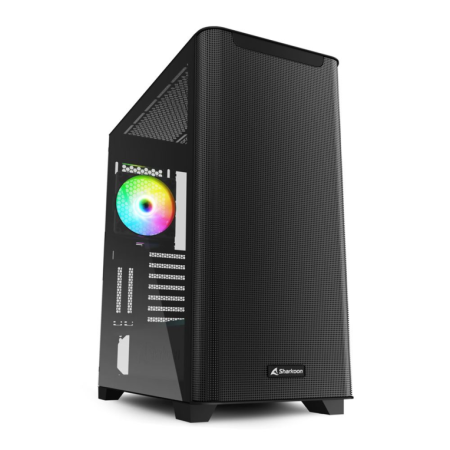 Caixa Sharkoon M30 Rgb Atx 2Xusb3.0 Sem Fonte Rgb