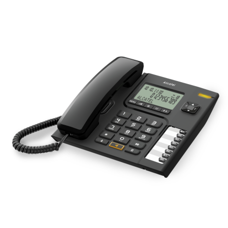 Telefone Com Cabo Alcatel T76 Ce Preto