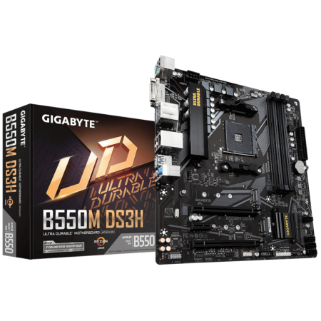 Motherboard Gigabyte B550M Ds3H Am4 Matx 4Xddr4