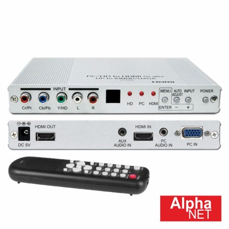 Distribuidor Comutador Componentes/Hdmi P/ Hdmi Alphanet