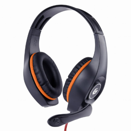 Fones De Ouvido Gembird Laranja-Preto 3,5 Mm