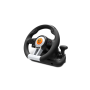 Volante e Pedais Krom K-Wheel Multiplataforma Preto