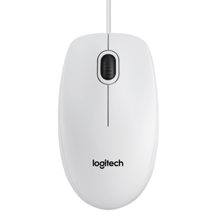 Rato Logitech B100 USB branco