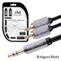 Cabo Jack 3.5Mm Macho St / 2-Rca Macho 1.8M Kruger Matz