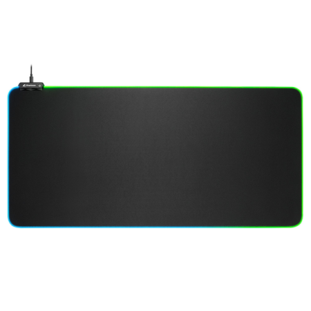 Mousepad para jogos Sharkoon 1337 Rgb V2 900 preto