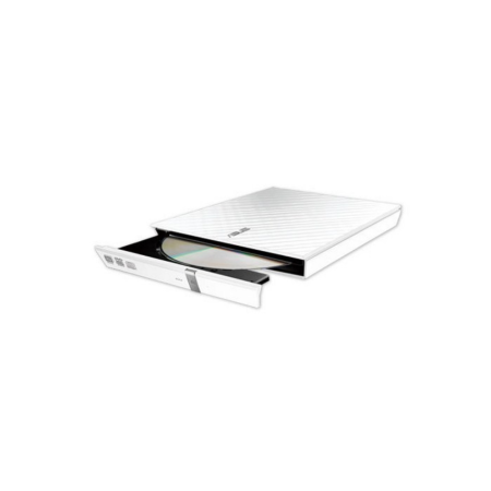 Asus Slim Sdrw-08D2S-U Leitor de CD externo Gravador de DVD Branco