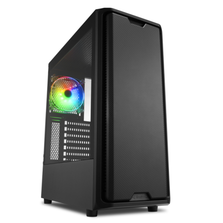 Caixa Sharkoon Sk3 Atx 2Xusb3.0 Sem Fonte Rgb