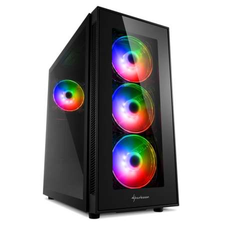 Caixa Sharkoon Tg5 Pro Atx 2Xusb3.0 2Xusb2.0 Sem Fonte Rgb