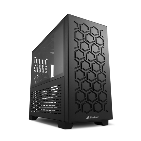 Sharkoon Ms-Y1000 Matx Box 2Xusb3.0 Sem Fonte Preta