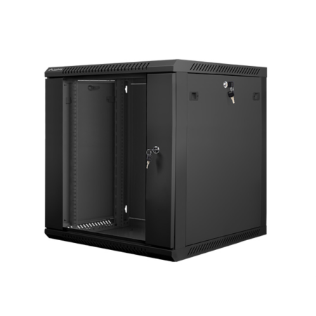 Armário Rack Lanberg 12U 600X600X635 Automontado 19" Até 60 Kg Preto