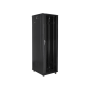 Armário Rack Lanberg 19" 42U 600X800 Embalagem Plana Preto Preto